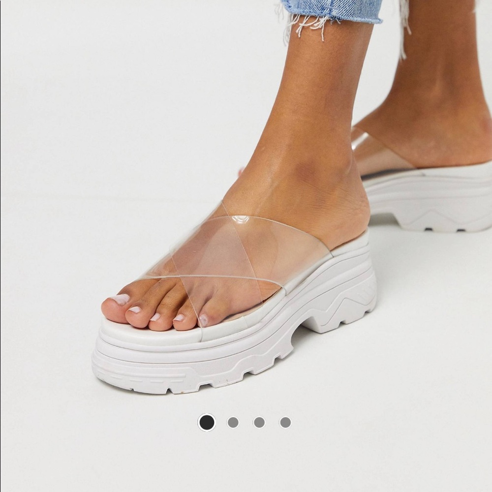 Public Desire Chunky Mule Sandals